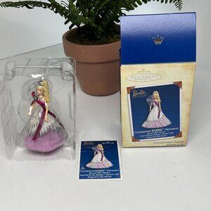 HallMark Keepsake Barbie Ornament Celebration Vintage